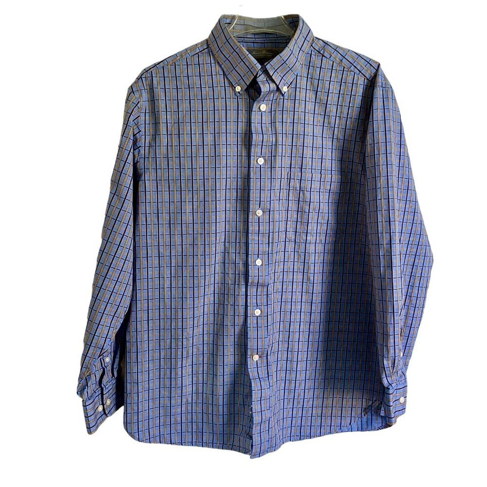 Daniel Cremieux Signature Collection Long Sleeve Button Down Shirt Men's Large